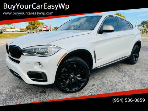 2015 BMW X6 for sale at BuyYourCarEasyWp in Fort Myers FL