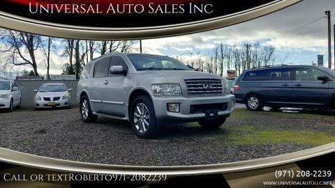 2010 Infiniti QX56 for sale at Universal Auto Sales Inc in Salem OR