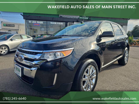 2014 Ford Edge for sale at Wakefield Auto Sales of Main Street Inc. in Wakefield MA