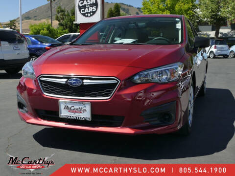2019 Subaru Impreza for sale at McCarthy Wholesale in San Luis Obispo CA