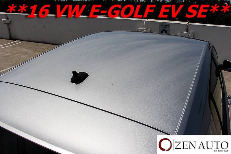 2016 Volkswagen e-Golf SE