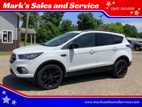 2018 Ford Escape for sale at Mark's Sales and Service in Schoolcraft MI