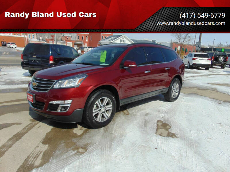 2017 Chevrolet Traverse for sale at Randy Bland Used Cars in Nevada MO