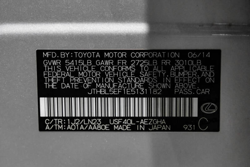 2014 Lexus LS 460