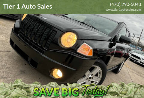 2007 Jeep Compass for sale at Tier 1 Auto Sales in Gainesville GA