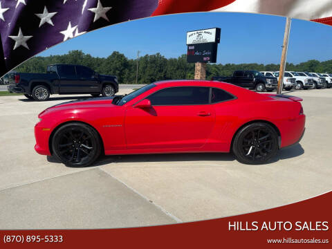 2015 Chevrolet Camaro for sale at Hills Auto Sales in Salem AR