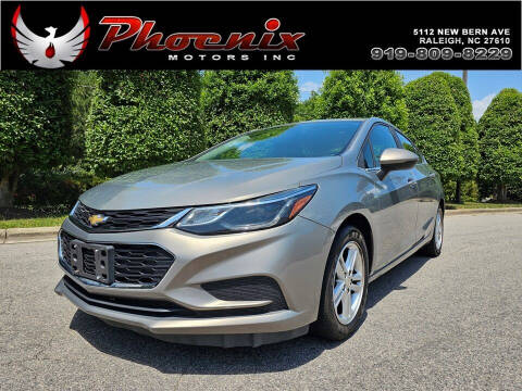 2017 Chevrolet Cruze for sale at Phoenix Motors Inc in Raleigh NC