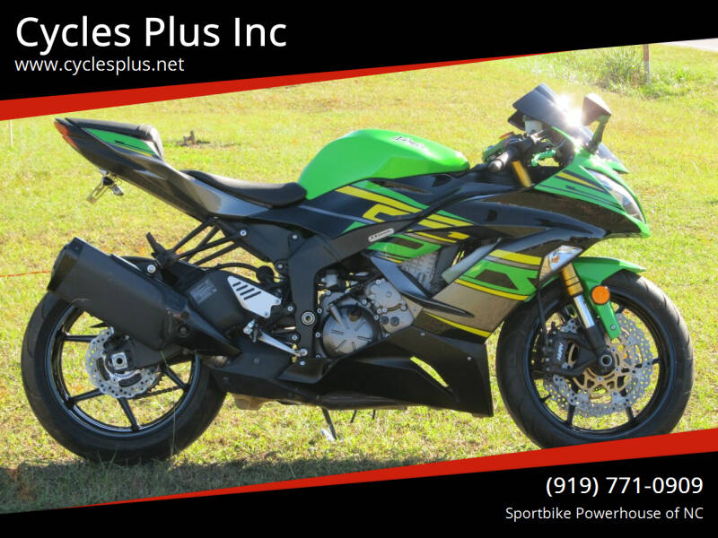 2013 Kawasaki ZX636 ABS for sale at Cycles Plus Inc in Garner NC