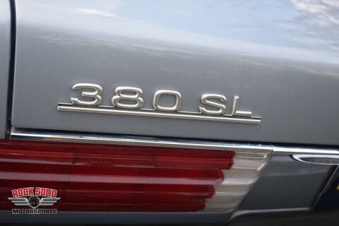 1981 Mercedes-Benz 380-Class 380 SL