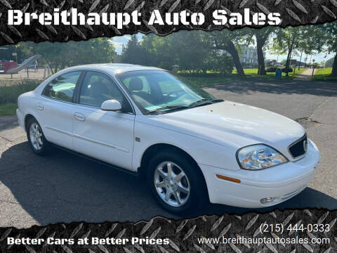 2000 Mercury Sable for sale at Breithaupt Auto Sales in Hatboro PA