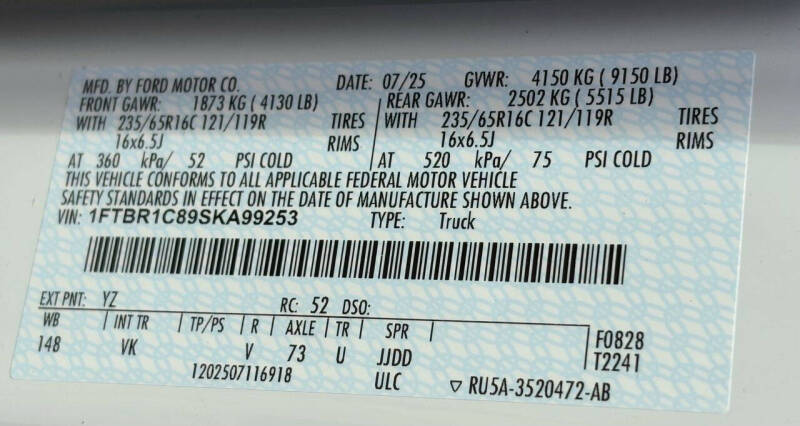 2025 Ford Transit 250