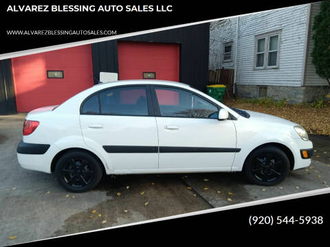 2008 Kia Rio for sale at ALVAREZ BLESSING AUTO SALES LLC in Green Bay WI