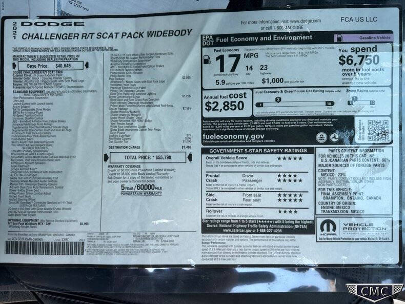 2021 Dodge Challenger