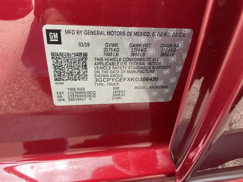 2019 Chevrolet Silverado 1500