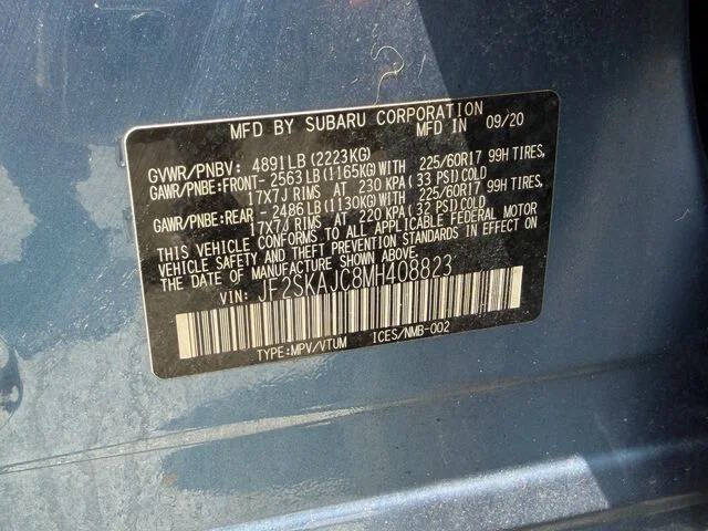 2021 Subaru Forester Premium