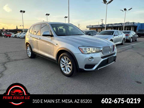 2017 BMW X3 for sale at PRIME DEALER, LLC. in Mesa AZ