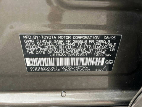 2006 Lexus LS 430