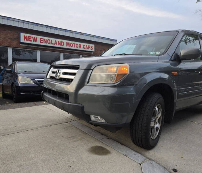 2008 Honda Pilot for sale at New England Motor Cars in Springfield MA