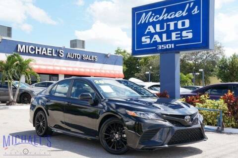 2020 Toyota Camry for sale at Michael's Auto Sales Corp in Hollywood FL