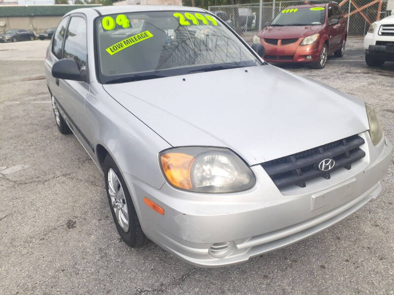 2004 Hyundai Accent for sale at MEN AUTO SALES in Port Richey FL