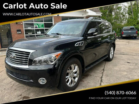 2011 Infiniti QX56 for sale at Carlot Auto Sale in Fredericksburg VA