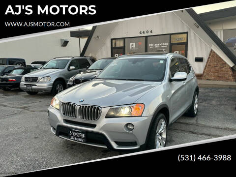 2013 BMW X3 for sale at AJ'S MOTORS in Omaha NE