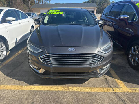 2017 Ford Fusion for sale at McGrady & Sons Motor & Repair, LLC in Fayetteville NC