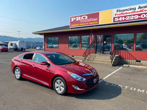 2015 Hyundai Sonata Hybrid for sale at Pro Motors in Roseburg OR