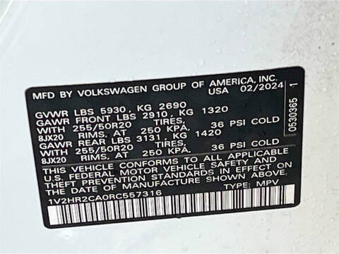 2024 Volkswagen Atlas SE 4Motion