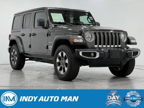 2018 Jeep Wrangler Unlimited for sale at INDY AUTO MAN in Indianapolis IN