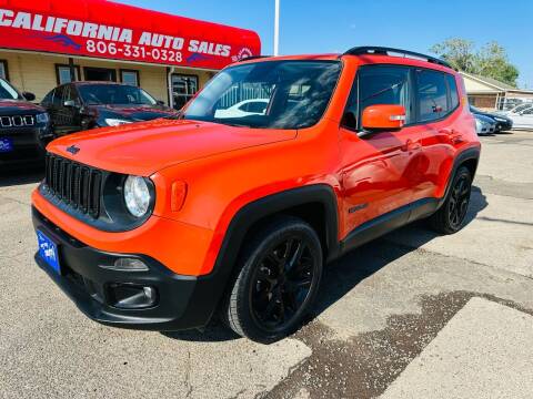 2017 Jeep Renegade for sale at California Auto Sales in Amarillo TX
