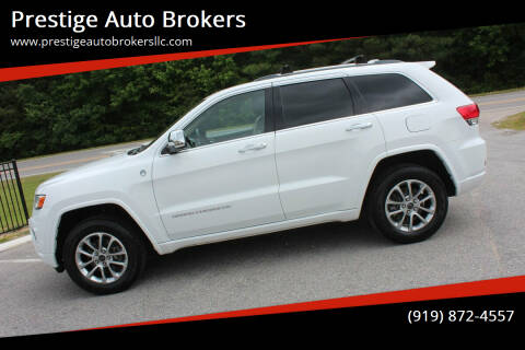 2015 Jeep Grand Cherokee for sale at Prestige Auto Brokers in Raleigh NC