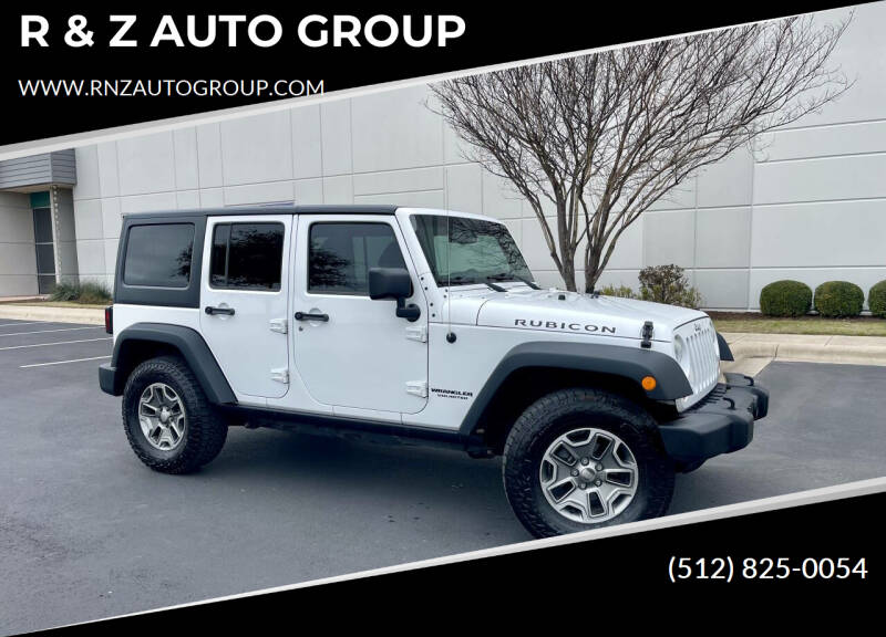 2013 Jeep Wrangler Unlimited for sale at R & Z AUTO GROUP in Austin TX