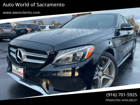 2015 Mercedes-Benz C-Class for sale at Auto World of Sacramento Stockton Blvd in Sacramento CA