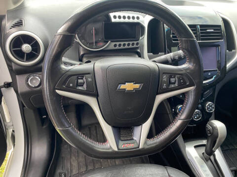 2013 Chevrolet Sonic RS Auto