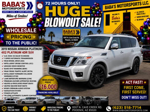 2019 Nissan Armada Platinum