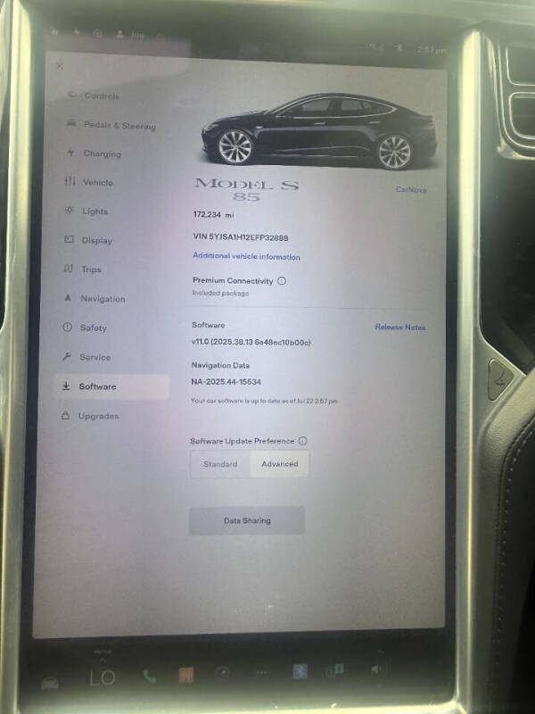 2014 Tesla Model S 85