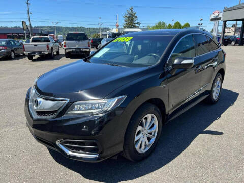 2016 Acura RDX for sale at SUNSET CARS in Auburn WA