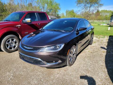 2015 Chrysler 200 for sale at Clare Auto Sales, Inc. in Clare MI