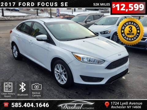 2017 Ford Focus for sale at Daskal Auto LLC in Rochester NY