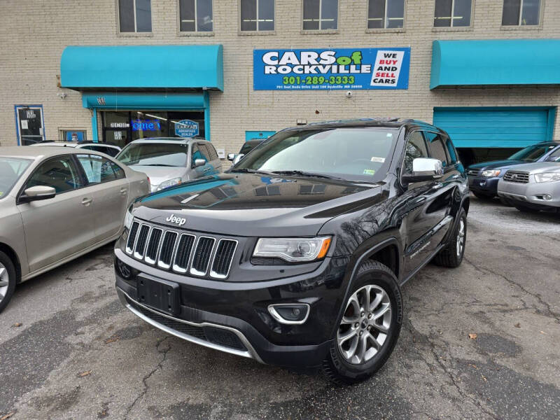 2014 Jeep Grand Cherokee for sale at Cars Of Rockville in Rockville MD