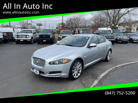 2014 Jaguar XF for sale at All In Auto Inc in Palatine IL