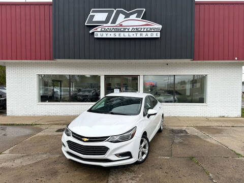 2017 Chevrolet Cruze for sale at Davison Motorsports in Holly MI