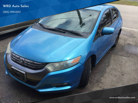 2010 Honda Insight for sale at WRD Auto Sales in Hollywood FL