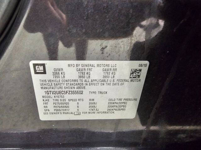 2015 GMC Sierra 1500 SLE