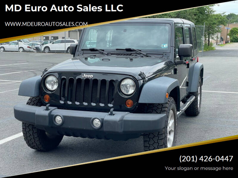 2013 Jeep Wrangler Unlimited for sale at MD Euro Auto Sales LLC in Hasbrouck Heights NJ