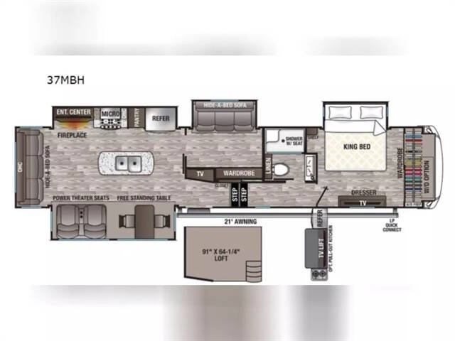 2021 CEDAR CREE F37MBH