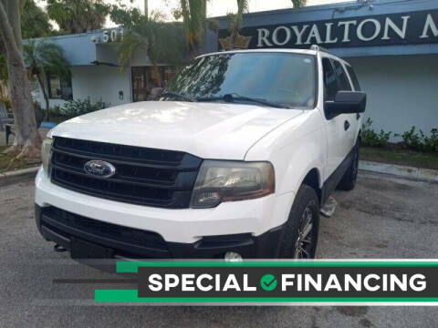 2014 Ford Expedition EL for sale at ROYALTON MOTORS in Plantation FL