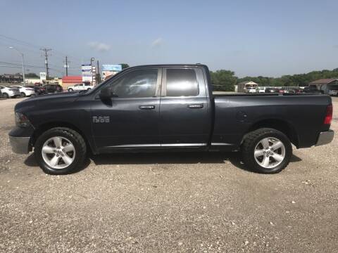 2013 RAM 1500 for sale at L & L Sales - V&R  FINANCE in Mexia TX