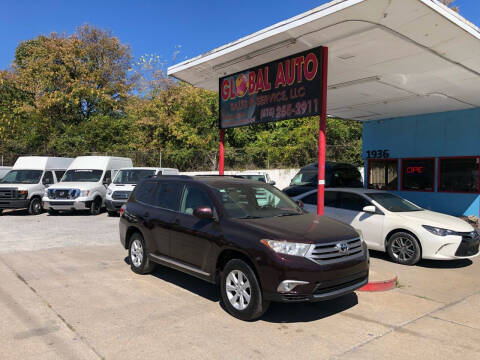 2013 Toyota Highlander for sale at Global Auto Sales and Service in Nashville TN